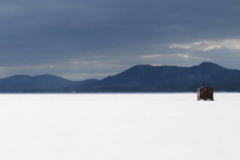 Ice Fishing in the dacks