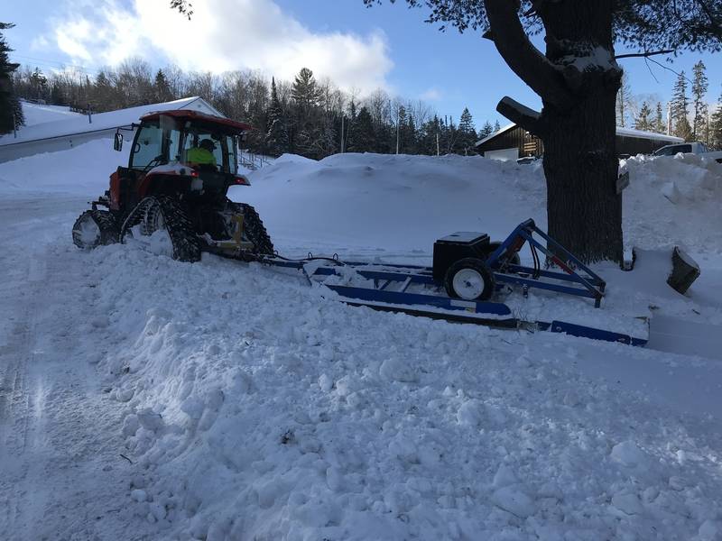We're Grooming the Trails For You